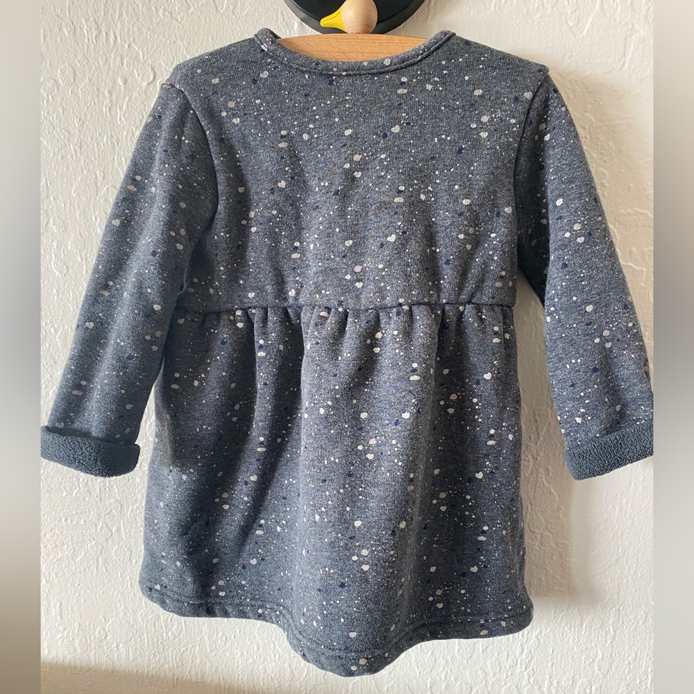 Zara splatter dress - warm!